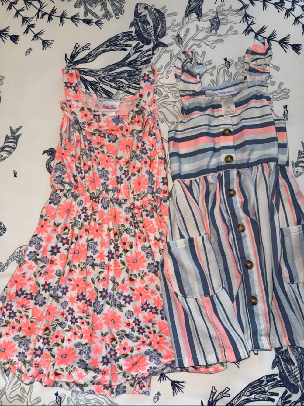 Little Lass Set of 2 Toddler Dresses